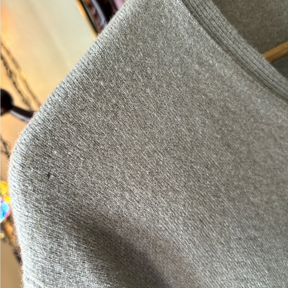 Franco Ziche Wool-Cashmere Blend Beige V-Neck Sweater (Made in Italy) - Picture 6 of 11